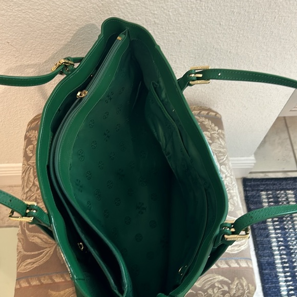 Tory Burch, Emerald Green tote - Picture 3 of 6
